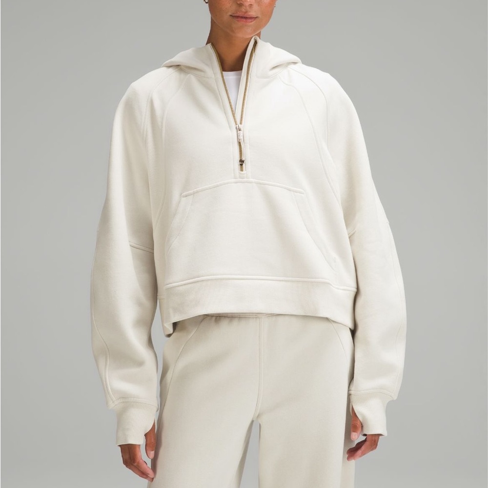 Scuba Oversized Half-Zip Hoodie